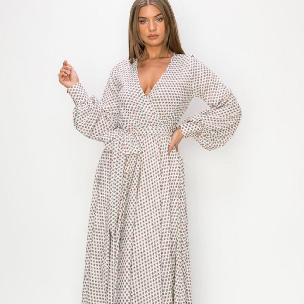 Long sleeve Maxidress